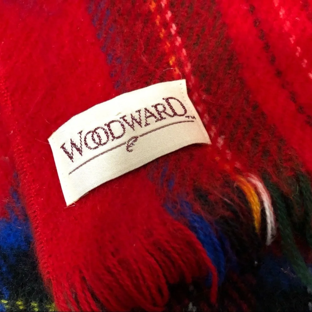 Vintage “Woodward” Winter Scarf